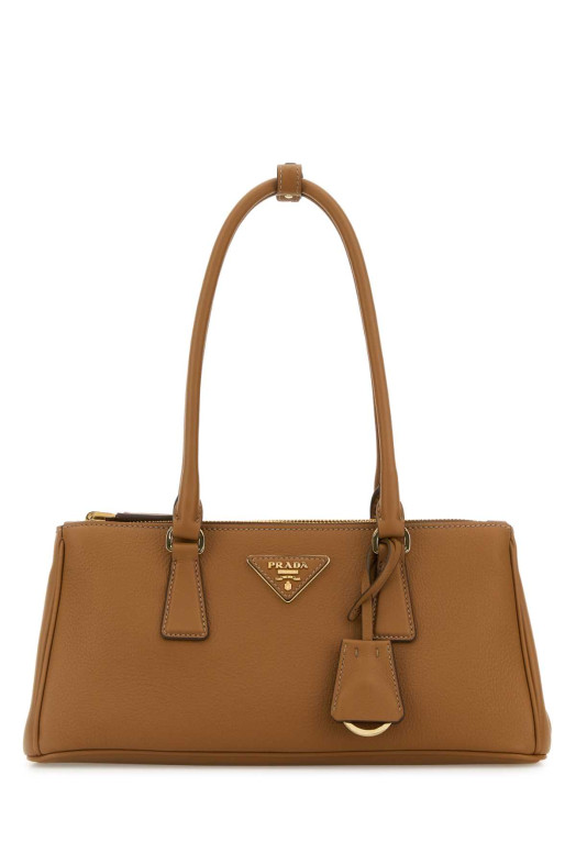 Camel leather shoulder bag PRADA (1BA457VYO02CYS)
