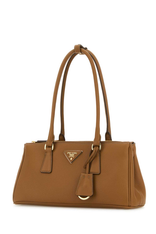 Camel leather shoulder bag PRADA (1BA457VYO02CYS)