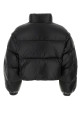 Black nylon down jacket Black PRADA (291805S22211A9)