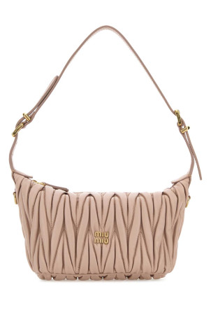 Pink leather handbag MIU MIU (5BP100AN88)