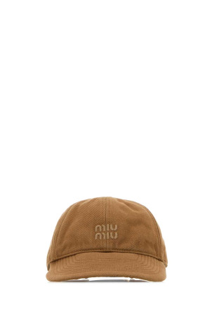 Camel cotton baseball cap MIU MIU (5HC3702CR2)