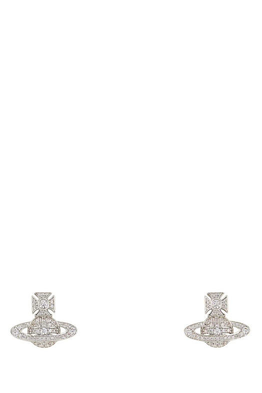 Embellished metal Carmela earrings VIVIENNE WESTWOOD (6201033A02P102SM)