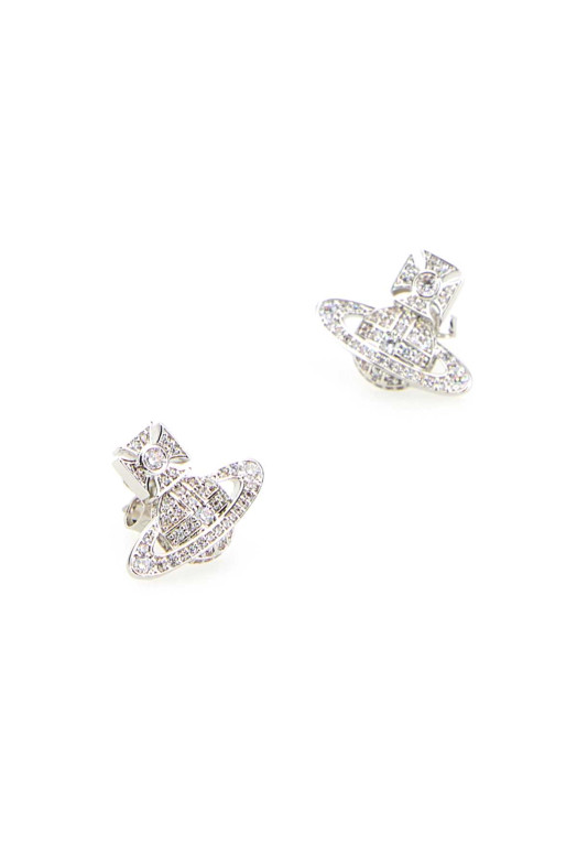 Embellished metal Carmela earrings VIVIENNE WESTWOOD (6201033A02P102SM)