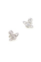 Embellished metal Carmela earrings VIVIENNE WESTWOOD (6201033A02P102SM)