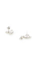 Embellished metal Carmela earrings VIVIENNE WESTWOOD (6201033A02P102SM)