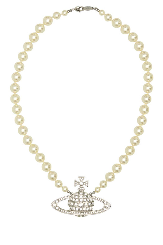 White pearls necklace VIVIENNE WESTWOOD (6301009902P104CN)