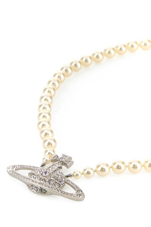 White pearls necklace VIVIENNE WESTWOOD (6301009902P104CN)