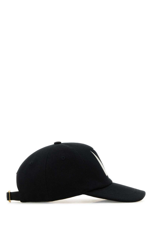 Black cotton baseball cap VALENTINO GARAVANI (6Y2HDA41WGJ)
