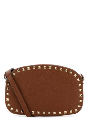 Caramel leather Rockstud crossbody bag VALENTINO GARAVANI (7W2B0S17VSF)