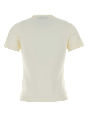 White cotton t-shirt GUCCI (805285XJHQ1)