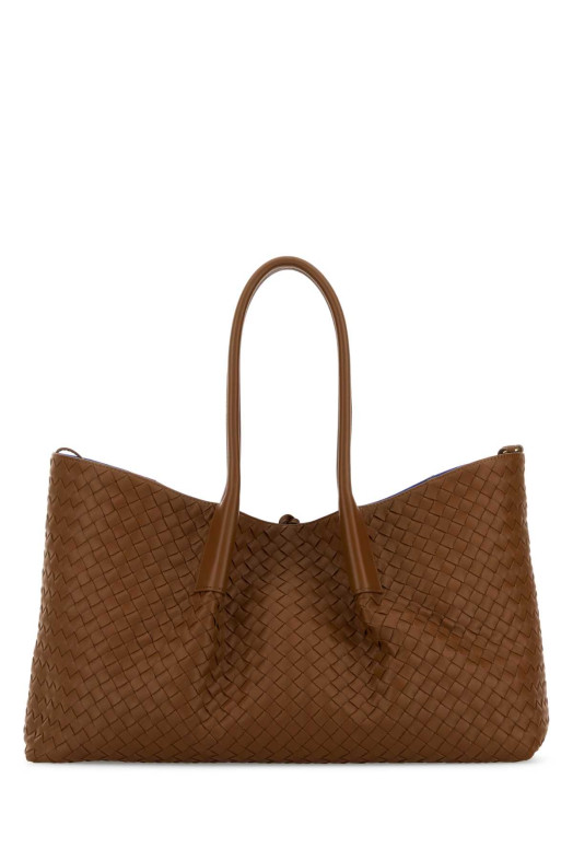 Biscuit leather Pinacoteca shopping bag BOTTEGA VENETA (817166V5AG1)