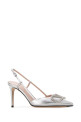 Silver leather VLogo Signature pumps VALENTINO GARAVANI (8W2S0R01UXF)