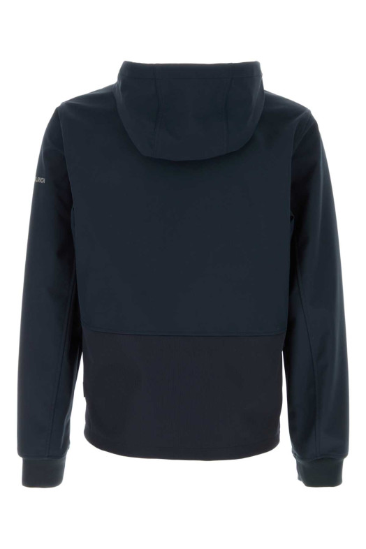 Navy blue stretch polyester jacket WOOLRICH (CFWOOU1155MRUT3496)