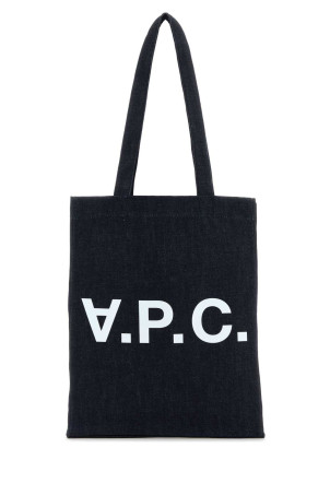 Denim Laure shopping bag Blue A.P.C. (COHIZM61445)
