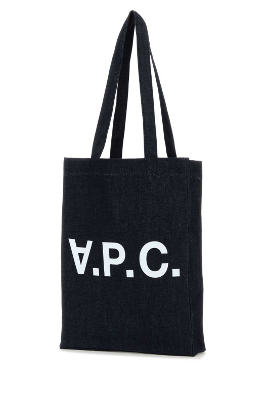 Denim Laure shopping bag Blue A.P.C. (COHIZM61445)