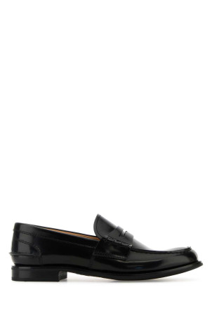 Black leather Pembley loafers Black CHURCH'S (DD00829EM)