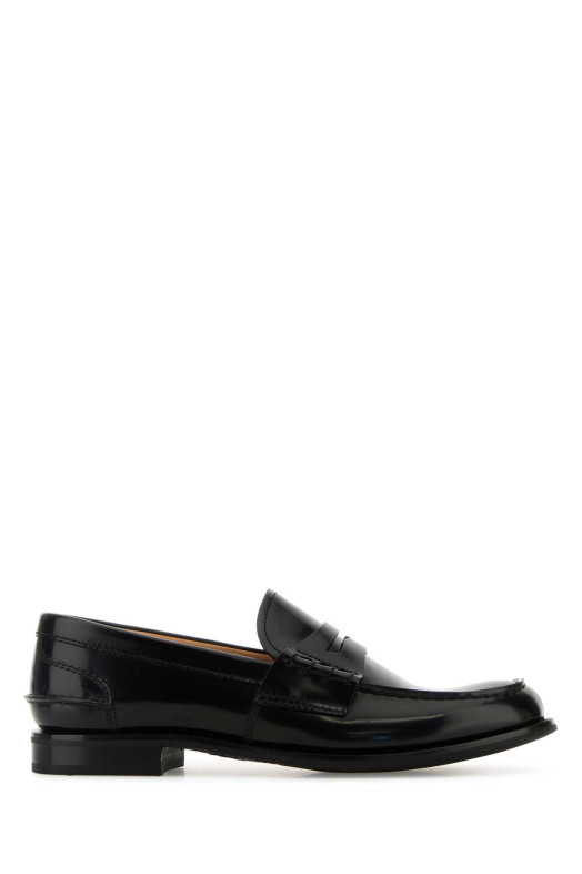 Black leather Pembley loafers Black CHURCH'S (DD00829EM)