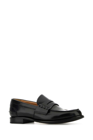 Black leather Pembley loafers Black CHURCH'S (DD00829EM)