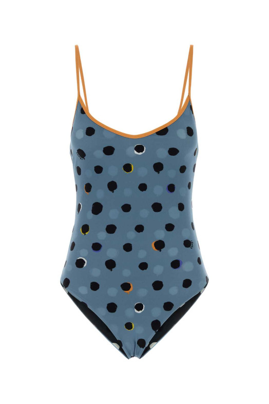 Printed stretch nylon swimsuit FENDI (FXBA70AT9G)