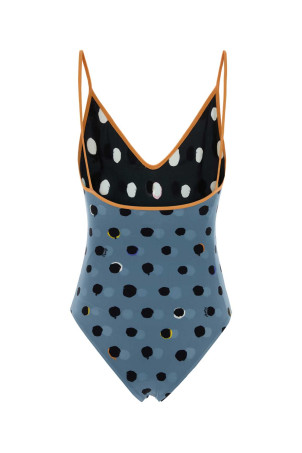 Printed stretch nylon swimsuit FENDI (FXBA70AT9G)