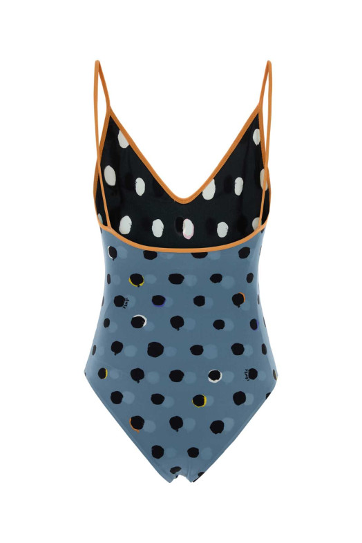 Printed stretch nylon swimsuit FENDI (FXBA70AT9G)