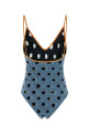 Printed stretch nylon swimsuit FENDI (FXBA70AT9G)