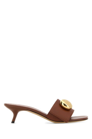 Caramel leather Pebble mules LOEWE (L815465XAZ)