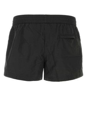 Black polyester swimming shorts Black DOLCE & GABBANA (M4F35TONR46)