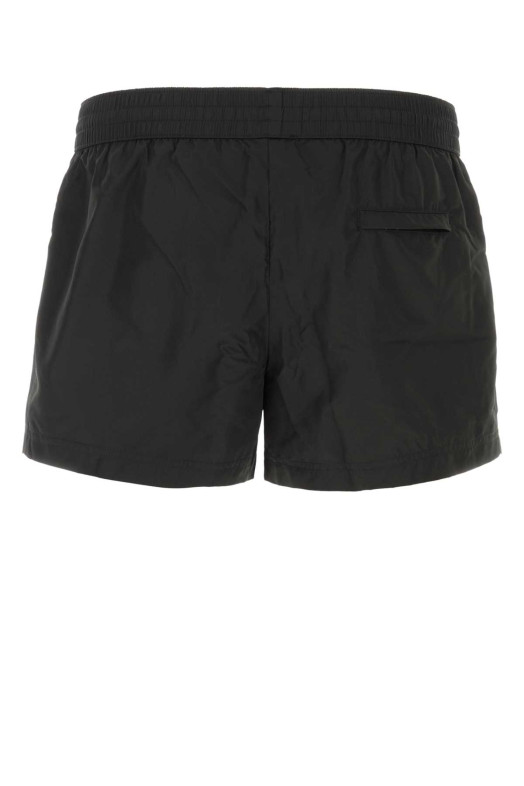 Black polyester swimming shorts Black DOLCE & GABBANA (M4F35TONR46)