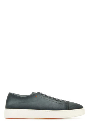 Graphite suede Damps sneakers SANTONI (MBCD21571BARTAOL)