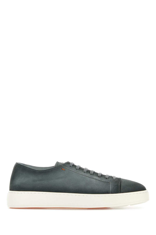 Graphite suede Damps sneakers SANTONI (MBCD21571BARTAOL)