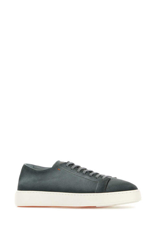 Graphite suede Damps sneakers SANTONI (MBCD21571BARTAOL)