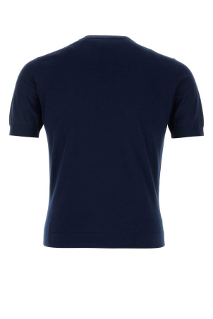 Navy blue cotton sweater Blue PRADA (UMF209SOOO1811)