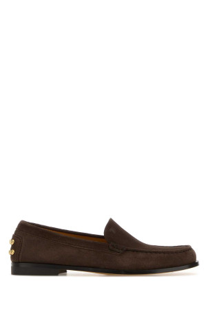 Chocolate suede loafers TOD'S (XXW03M0KB40DGP)
