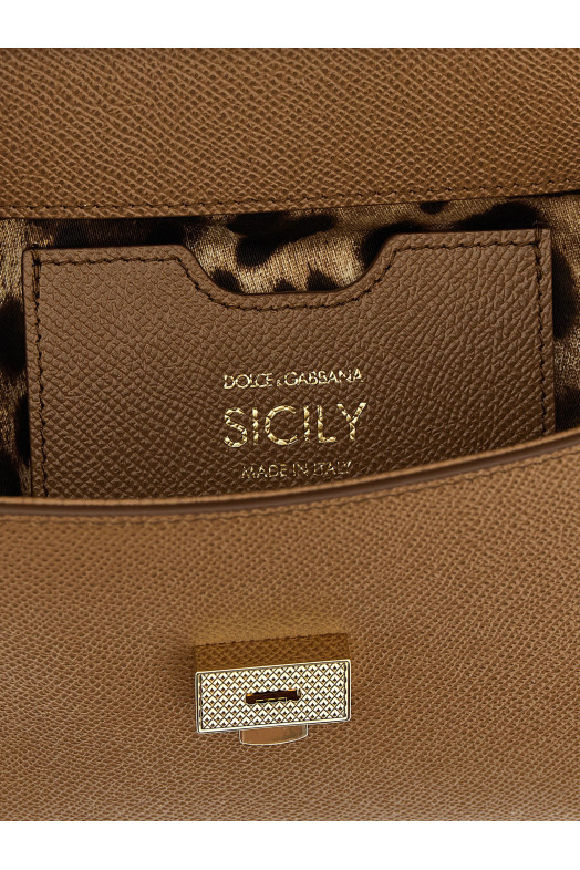 'Sicily' medium handbag Brown