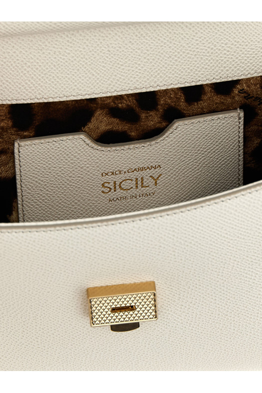 'Sicily' medium handbag White