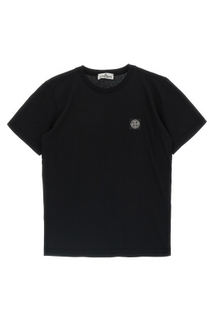 'Compass' logo T-shirt Black