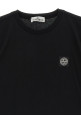 'Compass' logo T-shirt Black
