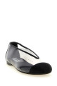 PVC ballet flats Black