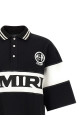 'Amiri Sport' polo shirt Black-grey