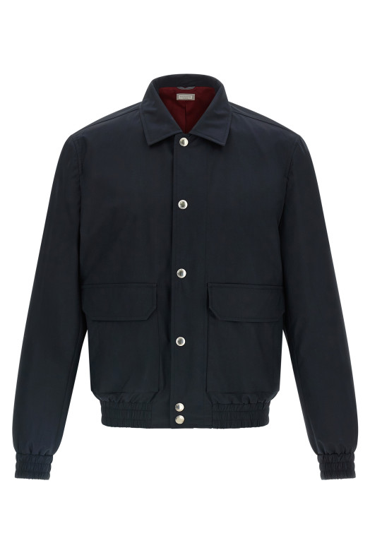 Membrane canvas jacket Blue