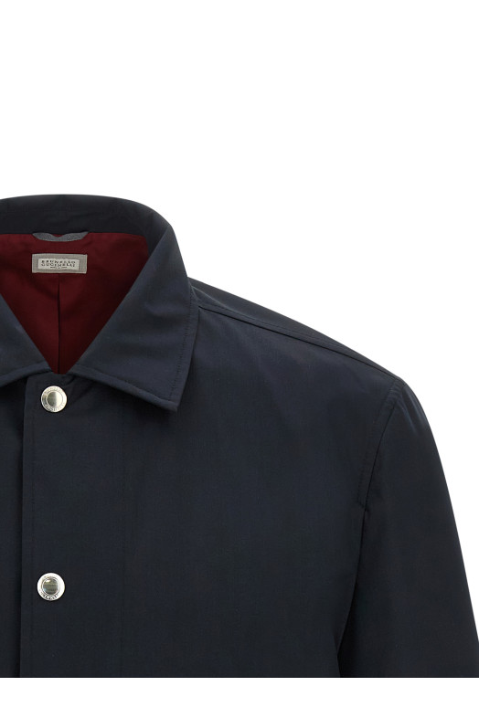 Membrane canvas jacket Blue