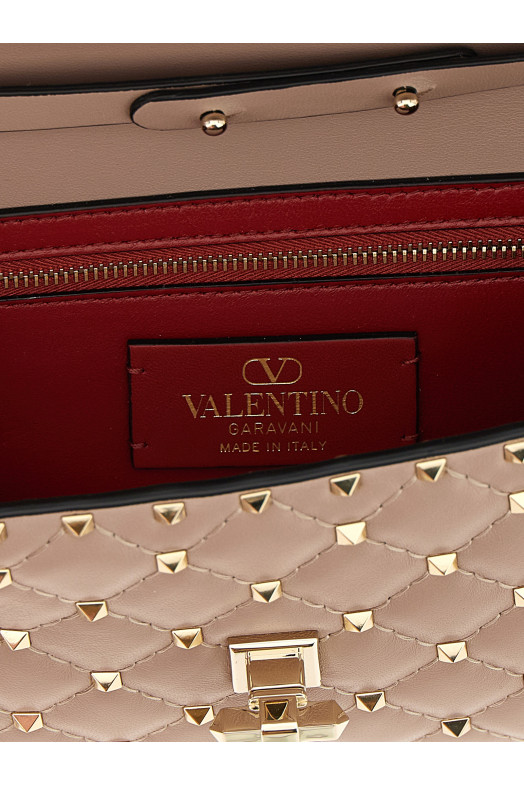 Valentino Garavani 'Rockstud Spike' shoulder bag Pink