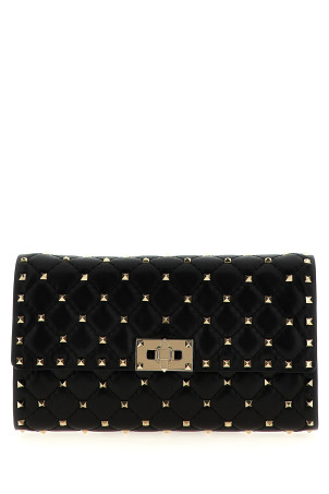 Valentino Garavani 'Rockstud Spike' shoulder bag Black