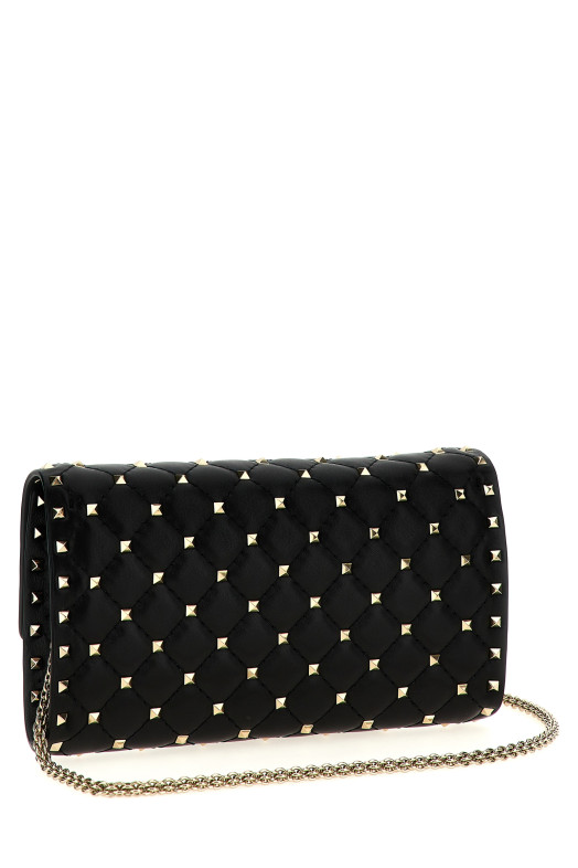 Valentino Garavani 'Rockstud Spike' shoulder bag Black