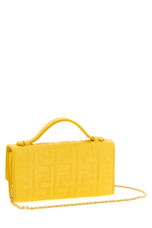 'Continental Baguette' wallet on chain Yellow