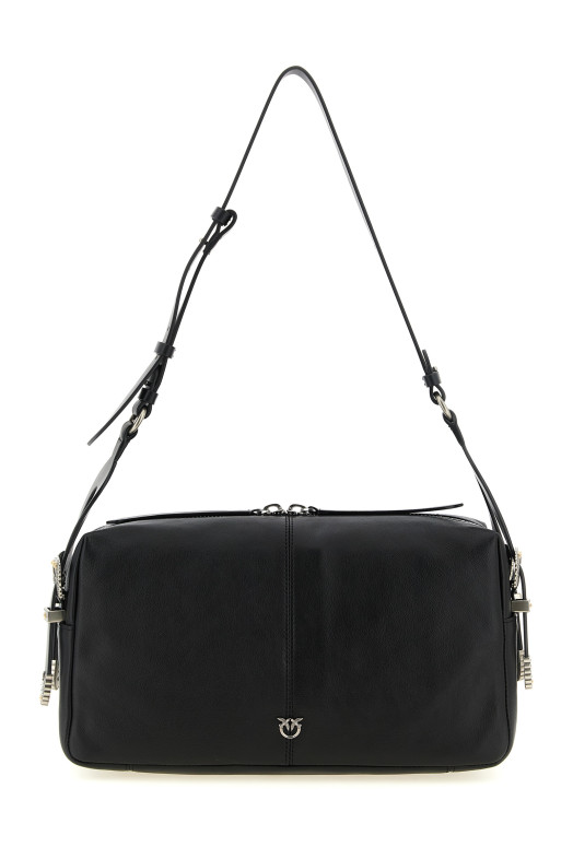 'Keeper' medium shoulder bag Black