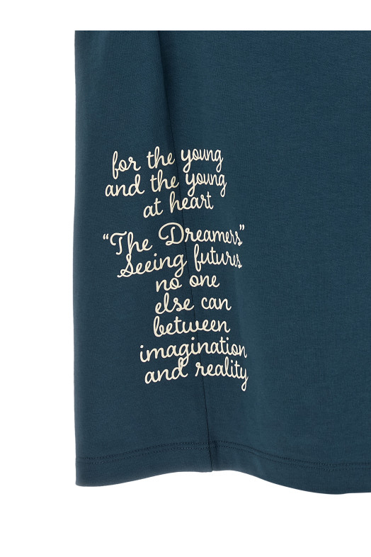 'Varsity Patch' T-shirt Blue