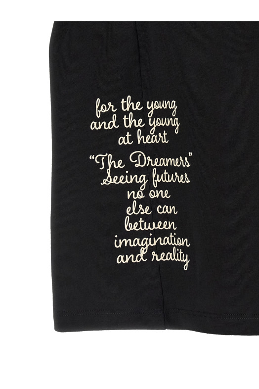 'Varsity Patch' T-shirt Black