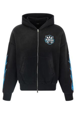 'MA Flames' hoodie Black